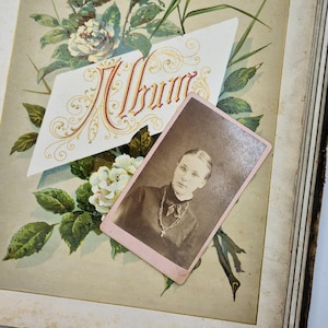 Antique USA Victorian Carte de Visite Young Woman Arthur Nott Maquoketa Iowa c1870