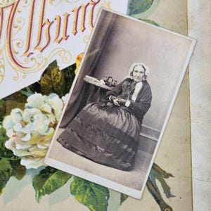 Antique Victorian Carte de Visite A Milne Arbroath Photographer c1860
