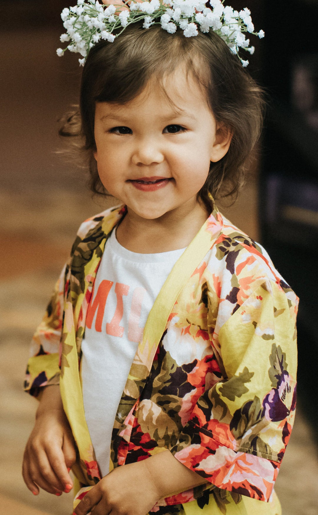 Flower Girl Robe, Junior Bridesmaids, Bridesmaid Robes, Wedding