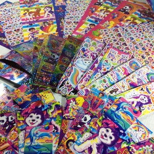 Lisa Frank Sticker Grab Bag Lisa Frank Animals Lisa Frank - Etsy