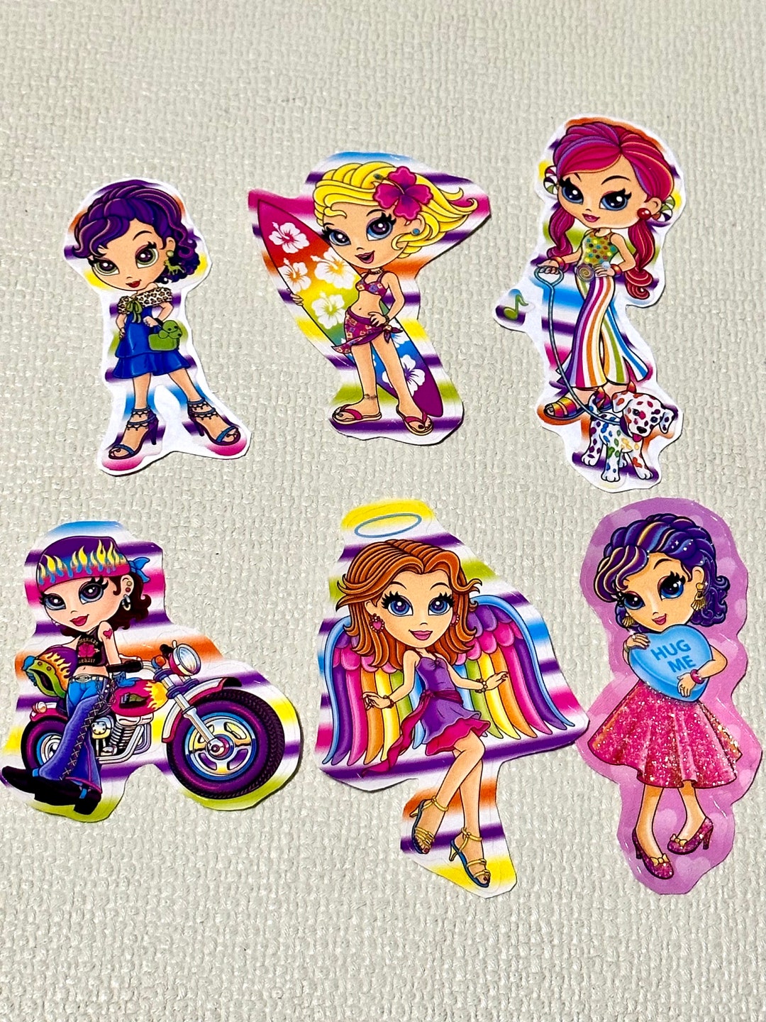 6 Vintage Lisa Frank Stickers Lisa Frank Girls Vintage Etsy
