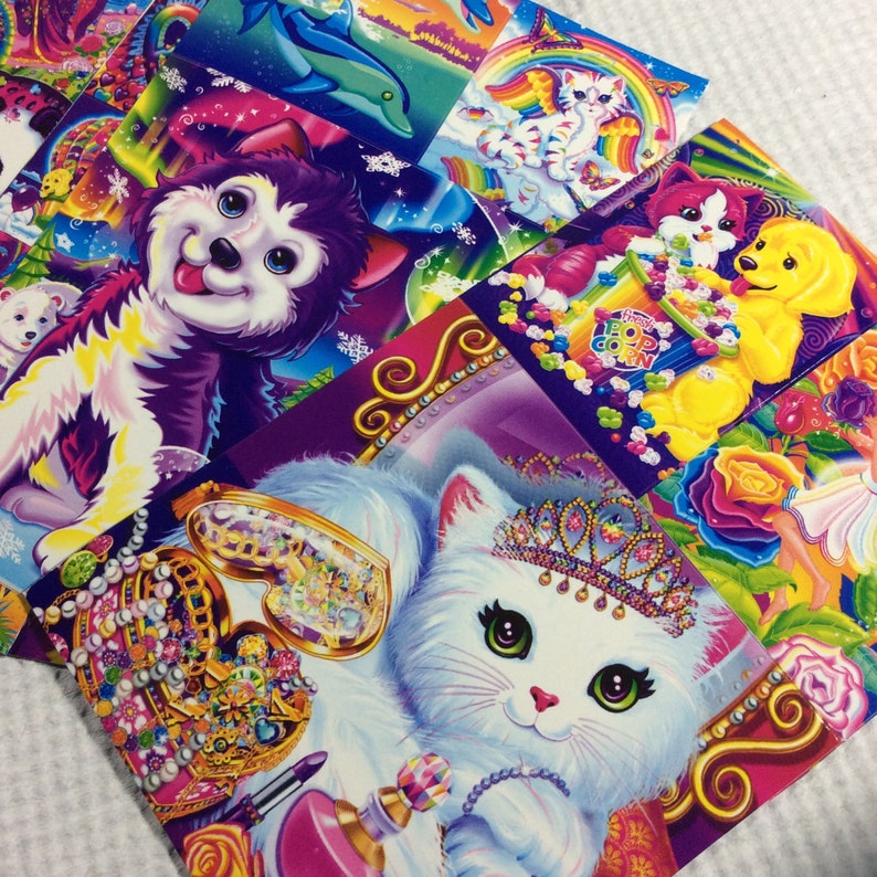 Lisa Frank sticker grab bag, Lisa Frank animals, Lisa Frank gifts, Lisa Frank nostalgia, Lisa Frank crafts, Lisa Frank stationary, 100 image 4