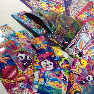 Lisa Frank sticker grab bag, Lisa Frank animals, Lisa Frank gifts, Lisa Frank nostalgia, Lisa Frank crafts, Lisa Frank stationary, 100 image 6