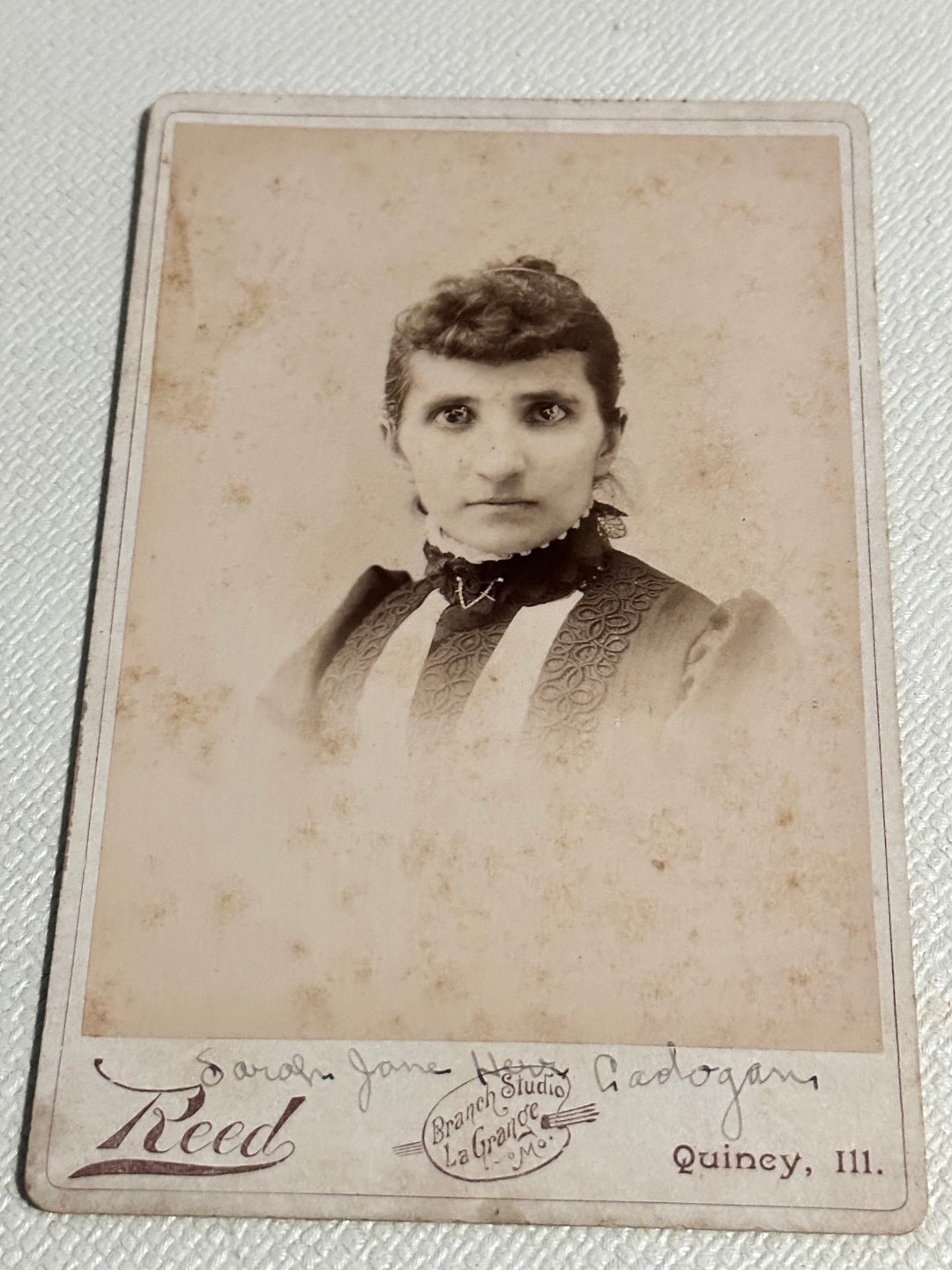 Card 1800s, Lady Photo, Antique Photographs, Vintage