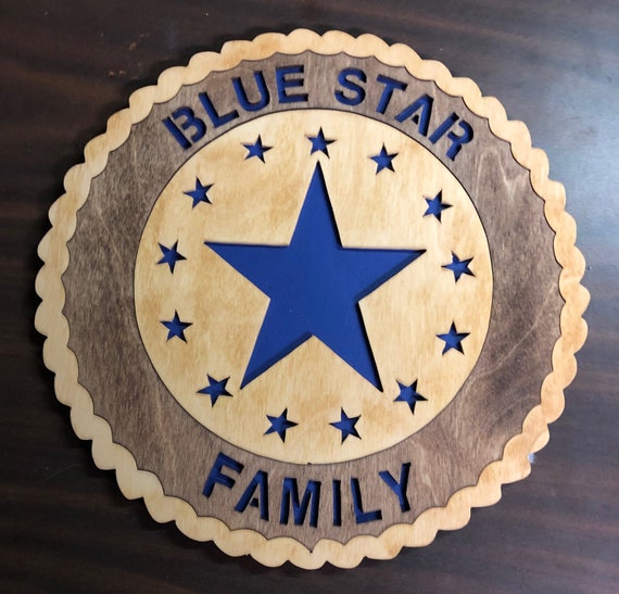 Blue Star Family | Etsy