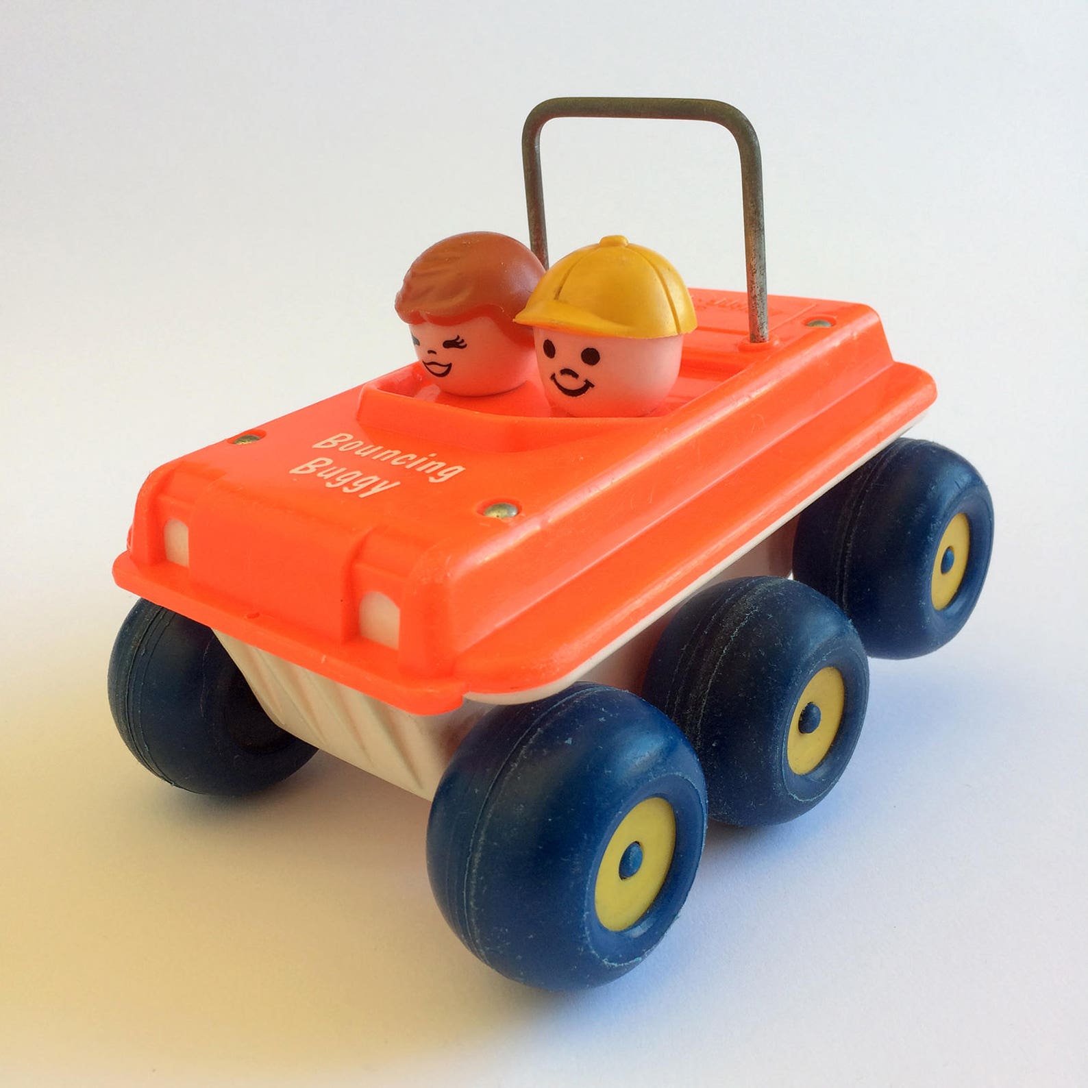FISHER PRICE. Bouncing Buggy. Vintage Toy Car. 1970s Beach Etsy