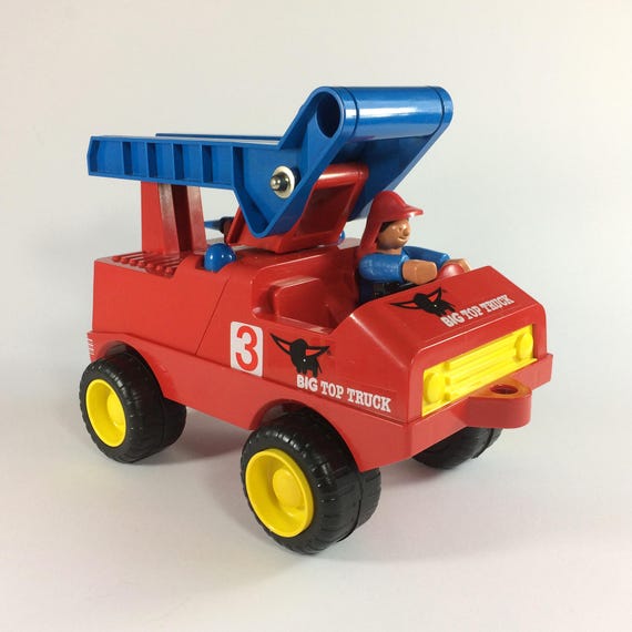 big plastic fire truck