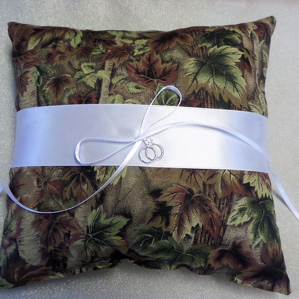 Camo Wedding Pillow Etsy