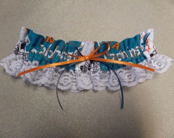 Choice ** football Wedding Toss keepsake prom garter Miami Dolphins  New Orleans Saints San Francisco 49ers