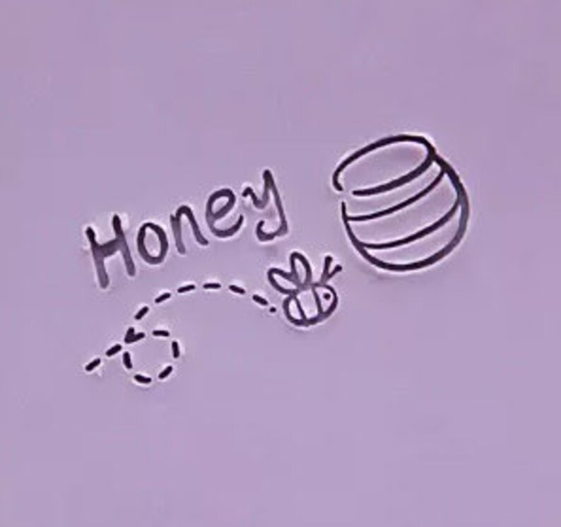 Honey Soap Stamp Bee Soap Stamp Acrylic Soap Stamp Bee Handmade Soap Stamp