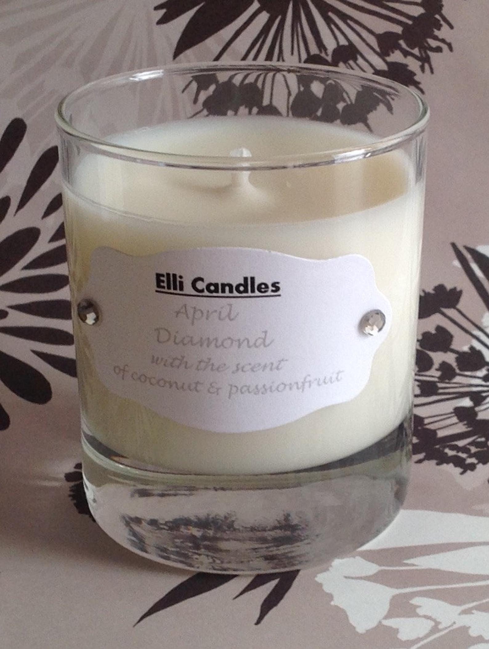 Birthstone Candles. Part of Our New Range With a Candle for Each Month