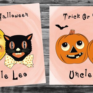 Halloween Old Fashion Style Kaart