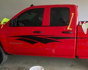 Spear Vinyl Truck Decals