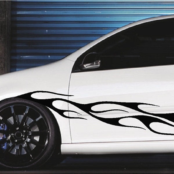 Flame Decals - Etsy