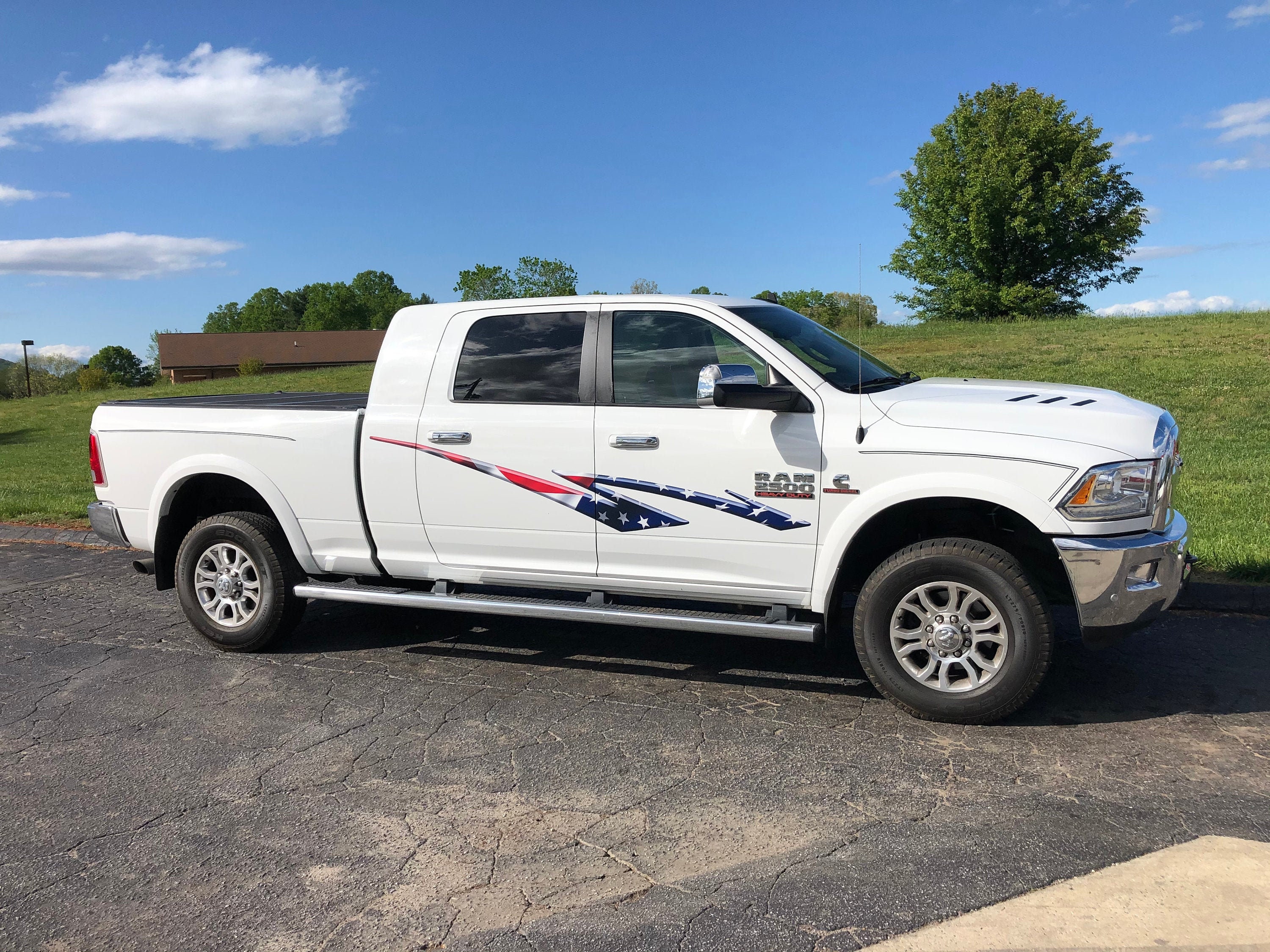 American Flag Truck Graphics Kit Set of 2 - Etsy