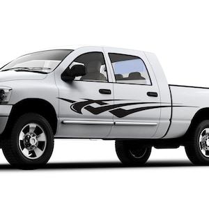 Vinyl Decal Stripes for Cars & Trucks, Vehicle vinyl graphics, Set of 2