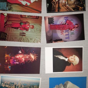 cartoline postali vintage inutilizzate NM cond america anni '80 anni '90 movieland disneyland NY universal lotto di 50 pz