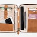 LEATHER FOLIO (large) - Personalized Large Moleskine Notebooks or iPad Air - work portfolio cover sleeve document organiser organizer folder