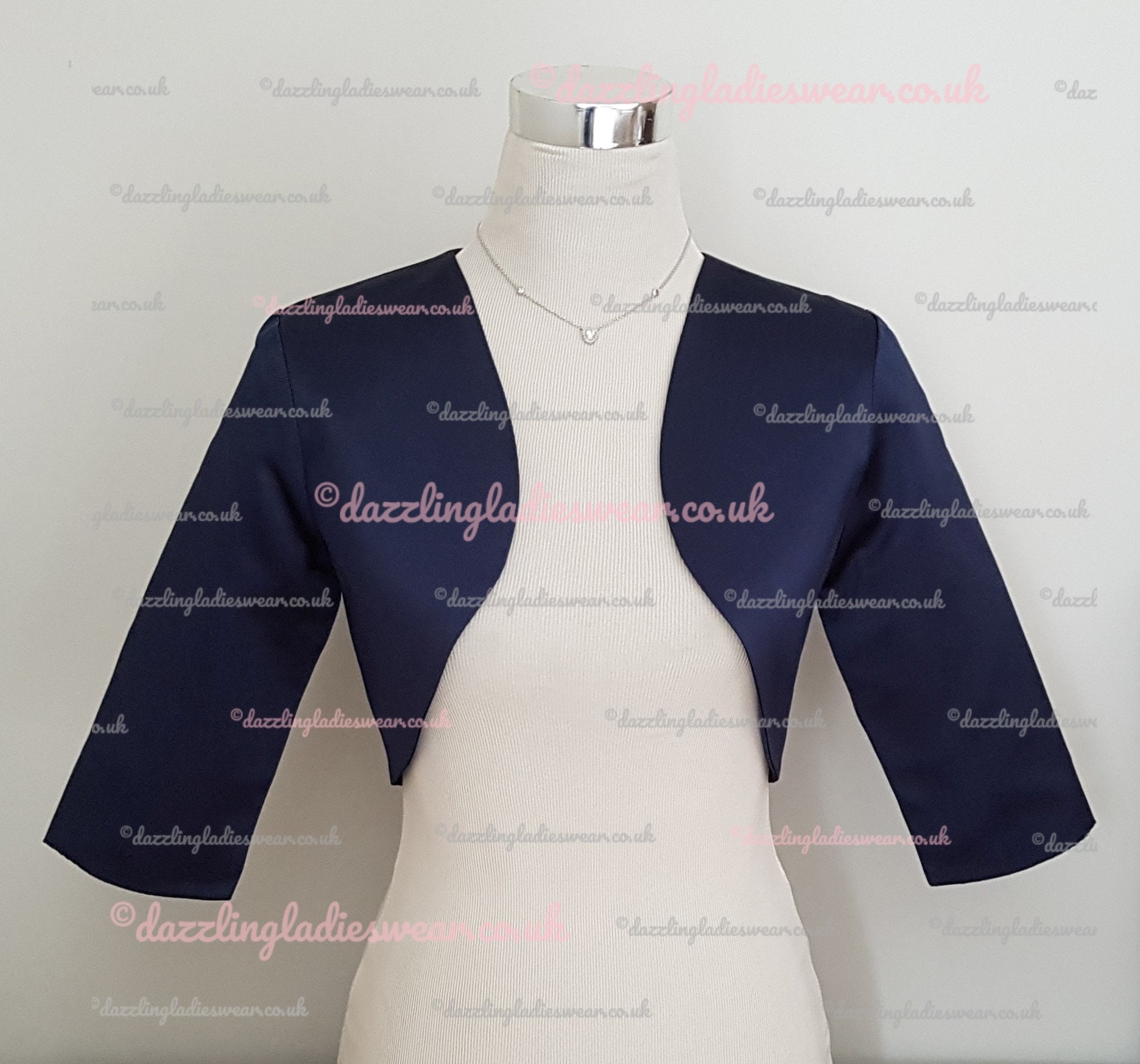 Navy beaded shrug hot sale