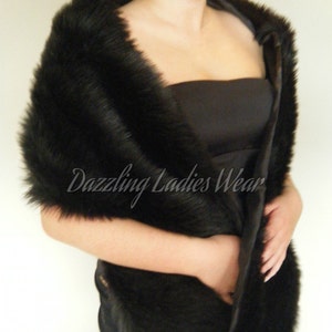 formal fur wrap