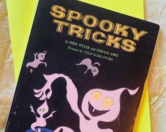 Vintage Scholastic book 1969 ~ Spooky Tricks ~ excellent children’s book ~ great condition