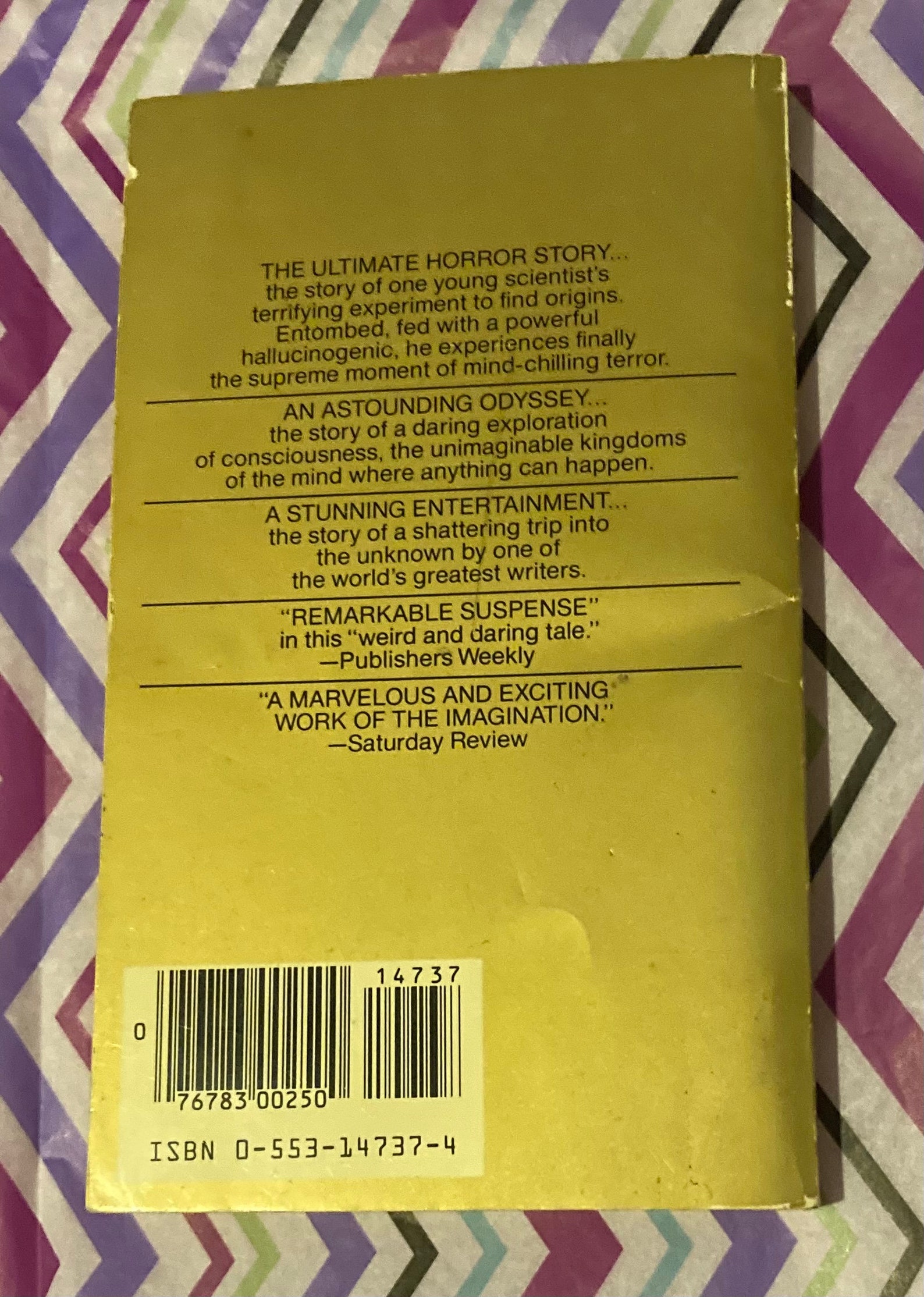 Altered States by Paddy Chayefsky Altered States by Paddy Chayefsky