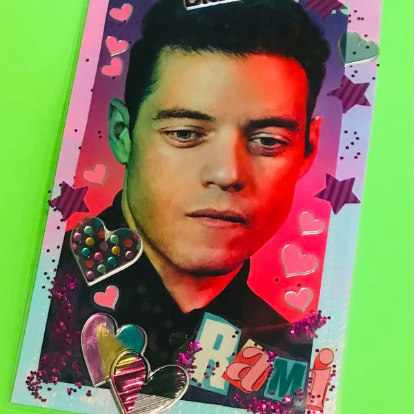 Rami oversized collage magnet ~ Dreamer ~ fan made collage magnet ~ 4 x 6 ~ Mr. Robot ~ Dreamy and Talented Rami