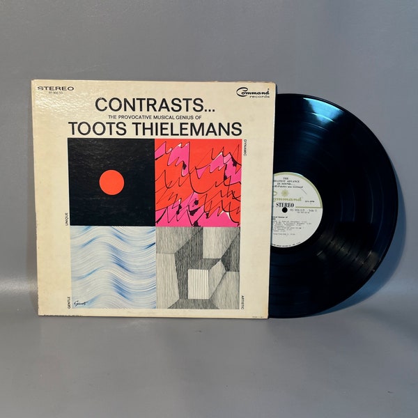 Toots Thielemans Contrasts Album 1966 Jazz Harmonica Master Command Records RS906SD