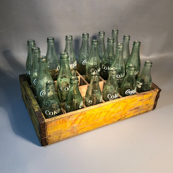 Vintage Coke Crate Etsy