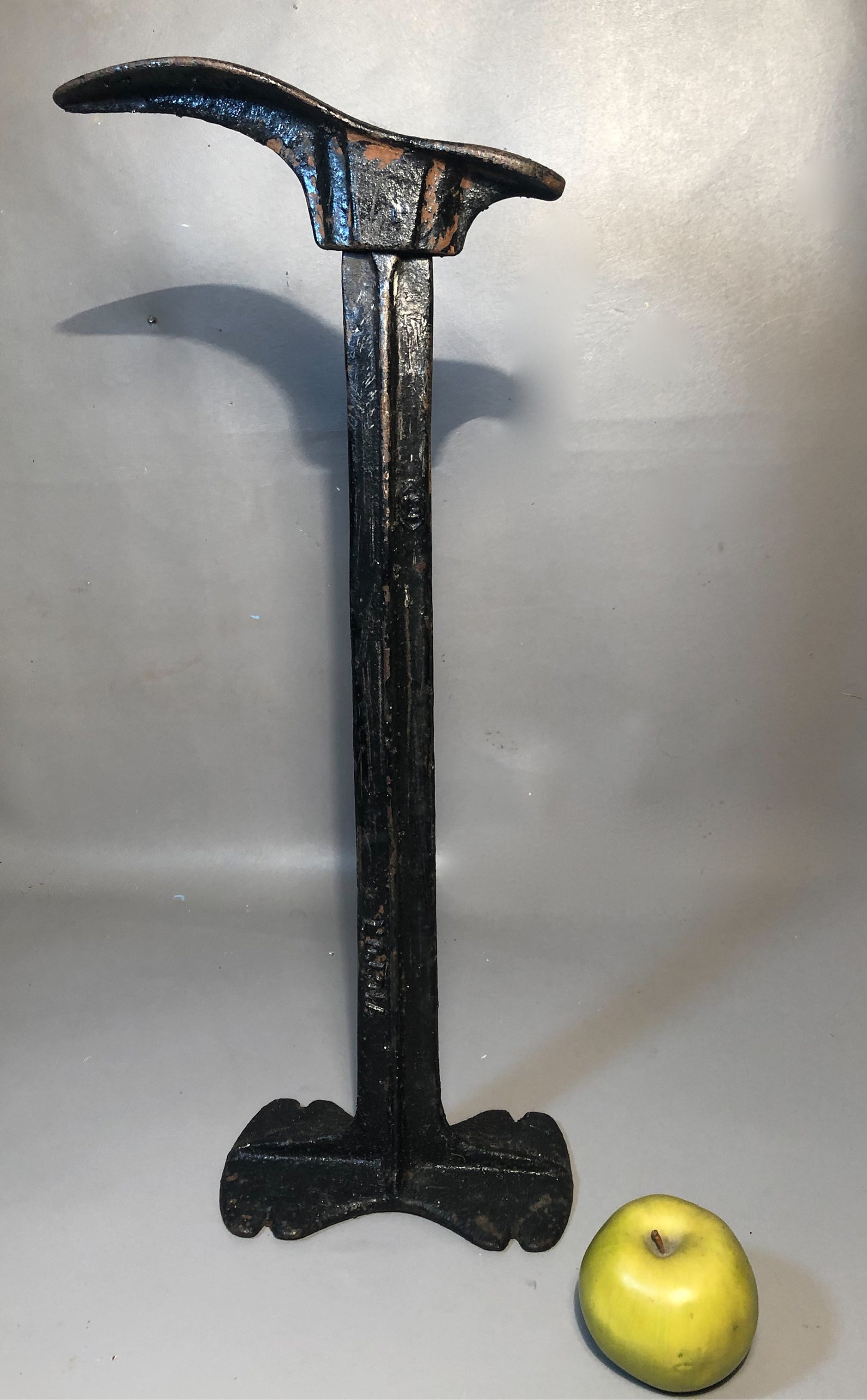 Cobblers Shoe Stand c1890 24 Tall Cast Iron By Victor Etsy