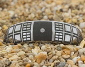 6mm Dome-Tungsten Dr Who no inscription, Men's Ring, Tungsten Ring, Jewelry, Black Tungsten Ring, Free Engraving, Free Shipping