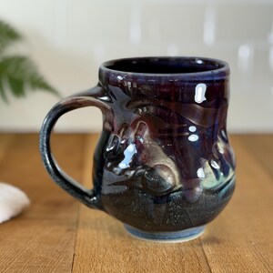 Mok, grote koffiekop, theekop, porselein op wiel, 17 oz. 1660