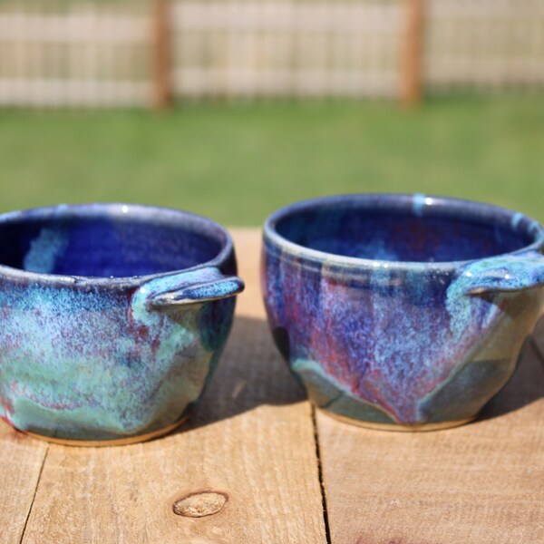 Ceramic Ramekin With Handles Etsy