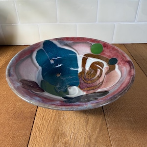Decorative Bowl, Smalll, Stoneware, Wheel Thrown Pottery 1817