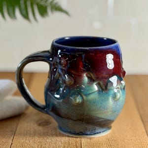Mok, grote koffiekop, theekop, porselein op wiel, 20 oz. 1653