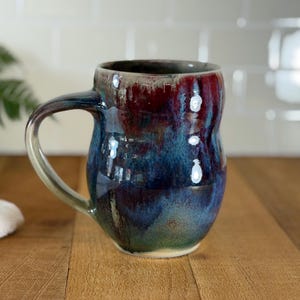 Mok, grote koffiekop, theekop, porselein op wiel, 24 oz. 1652