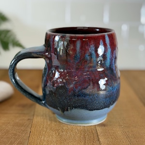 Mok, grote koffiekop, theekop, porselein op wiel, 24 oz. 1664