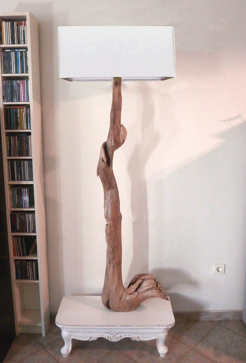 Driftwood Floor Lamp