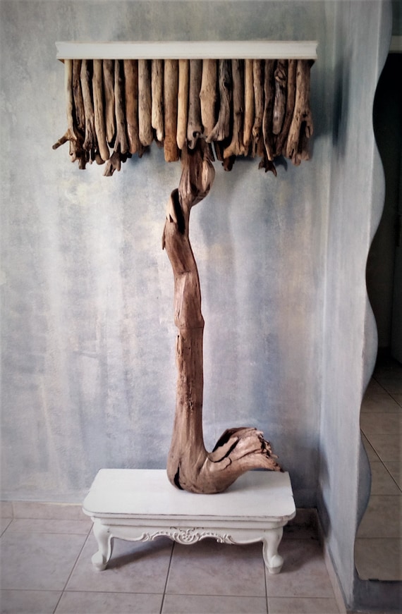 Driftwood floor lamp | Etsy Driftwood floor lamp | Etsy