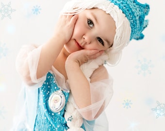Neige Princesse Elsa Light Gold tresse perruque de cheveux clip Kids Baby Girl Costume Prop Neige Princesse Elsa Light Gold tresse perruque de cheveux clip Kids Baby Girl Costume Prop