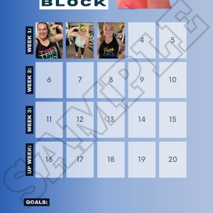 Bodi Block Trackers Bundle Bodi Program Tracker Bodi Super Block