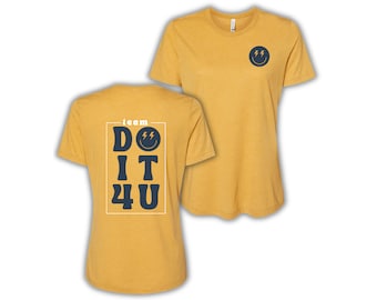 Team Do It For You | 'DO IT 4 U' Women's Relaxed Fit T-Shirt | Winter 2024