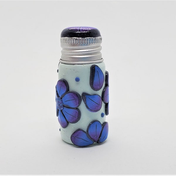 Polymer Clay Decorated Jars Etsy