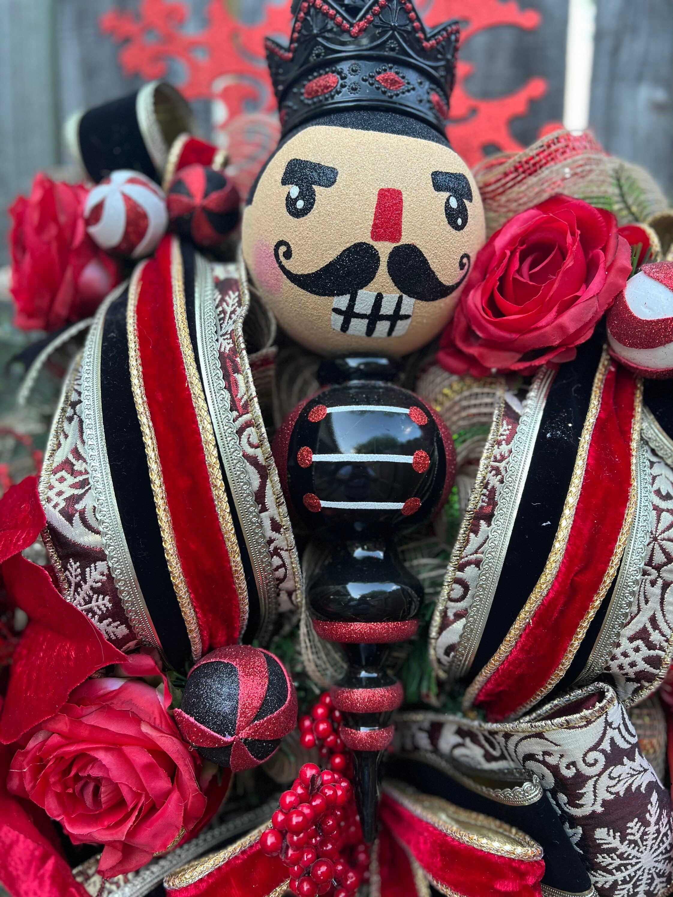 King & Queen Nutcracker Swags Got Double Doors Ive Got You Covered How