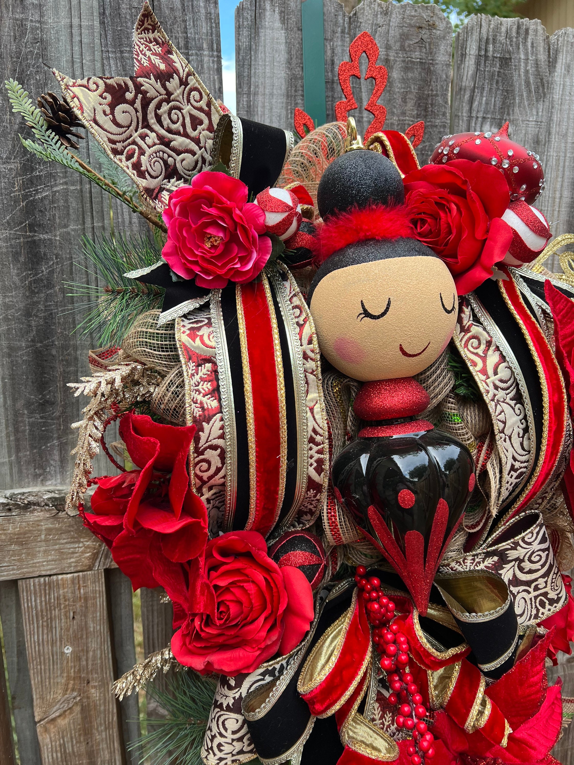 King & Queen Nutcracker Swags Got Double Doors Ive Got You Covered How