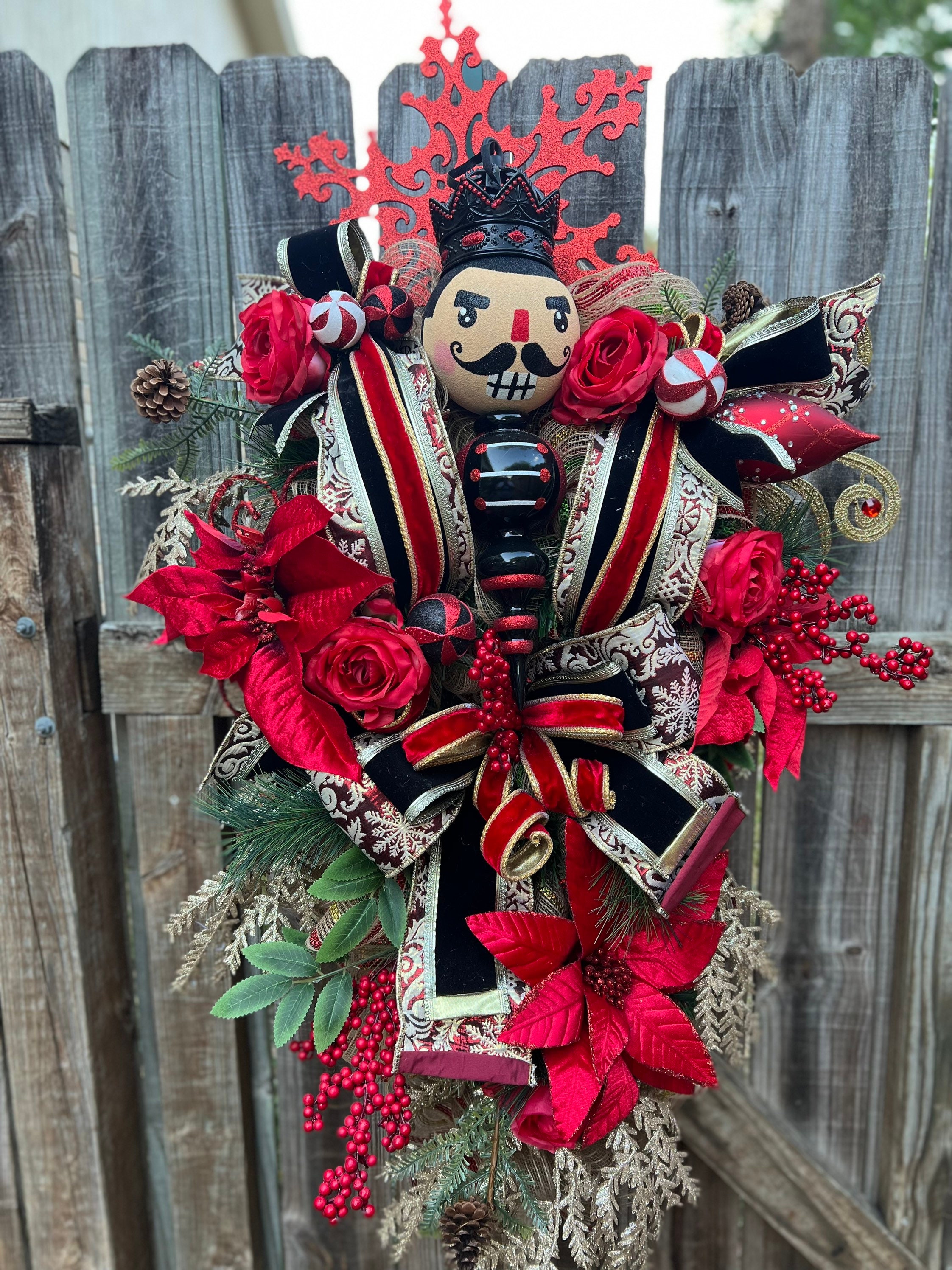 King & Queen Nutcracker Swags Got Double Doors Ive Got You Covered How