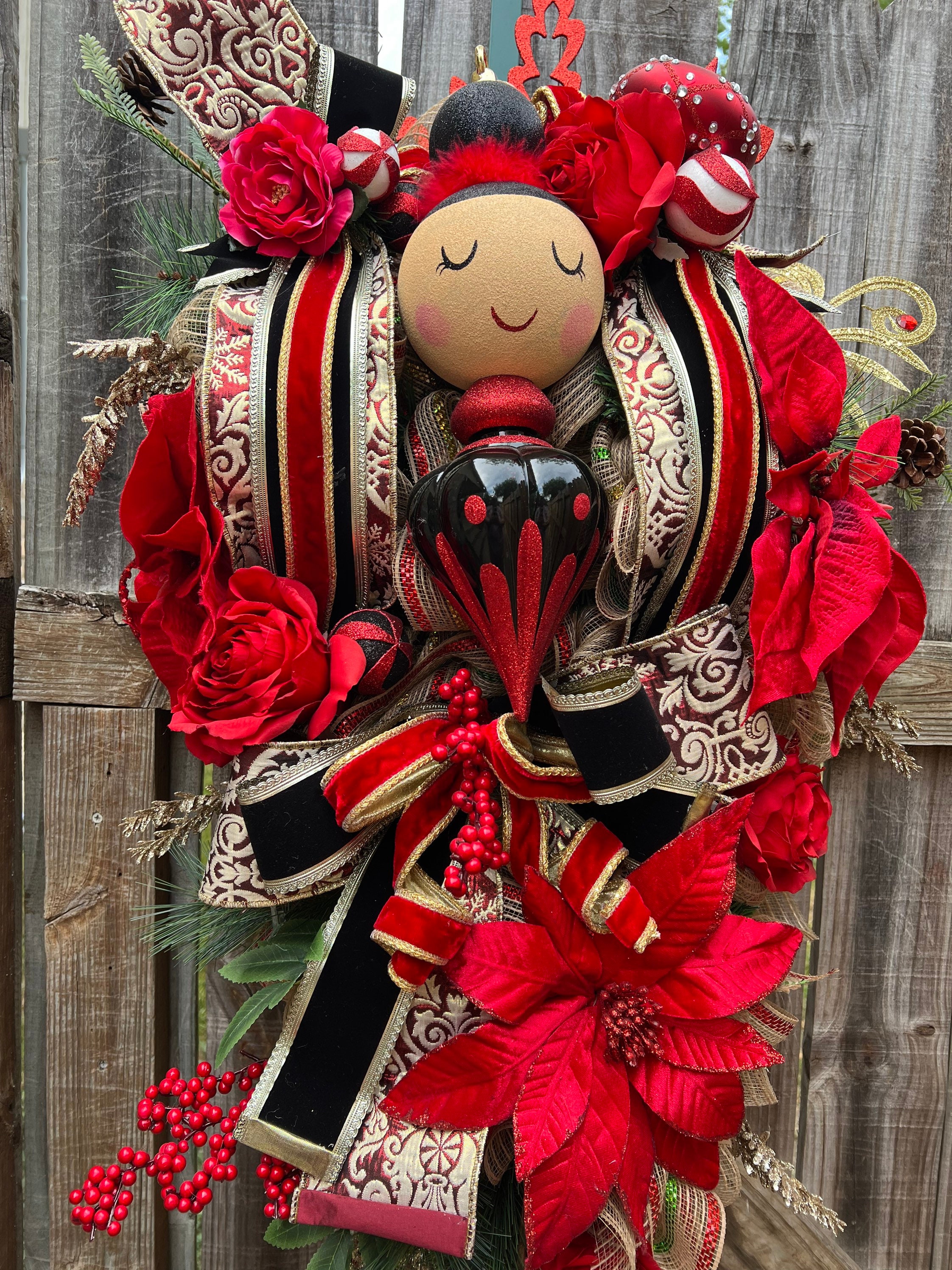 King & Queen Nutcracker Swags Got Double Doors Ive Got You Covered How