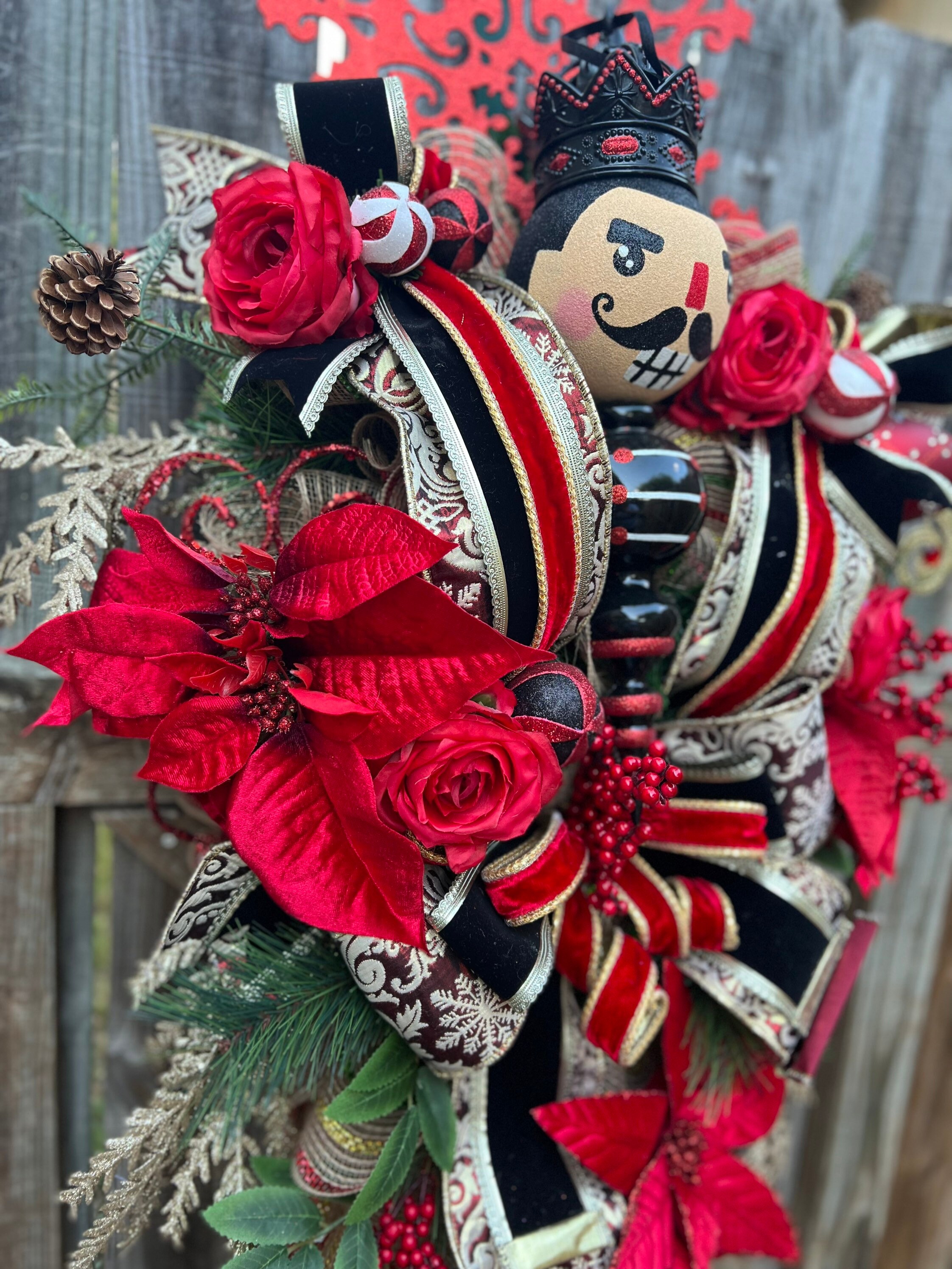 King & Queen Nutcracker Swags Got Double Doors Ive Got You Covered How