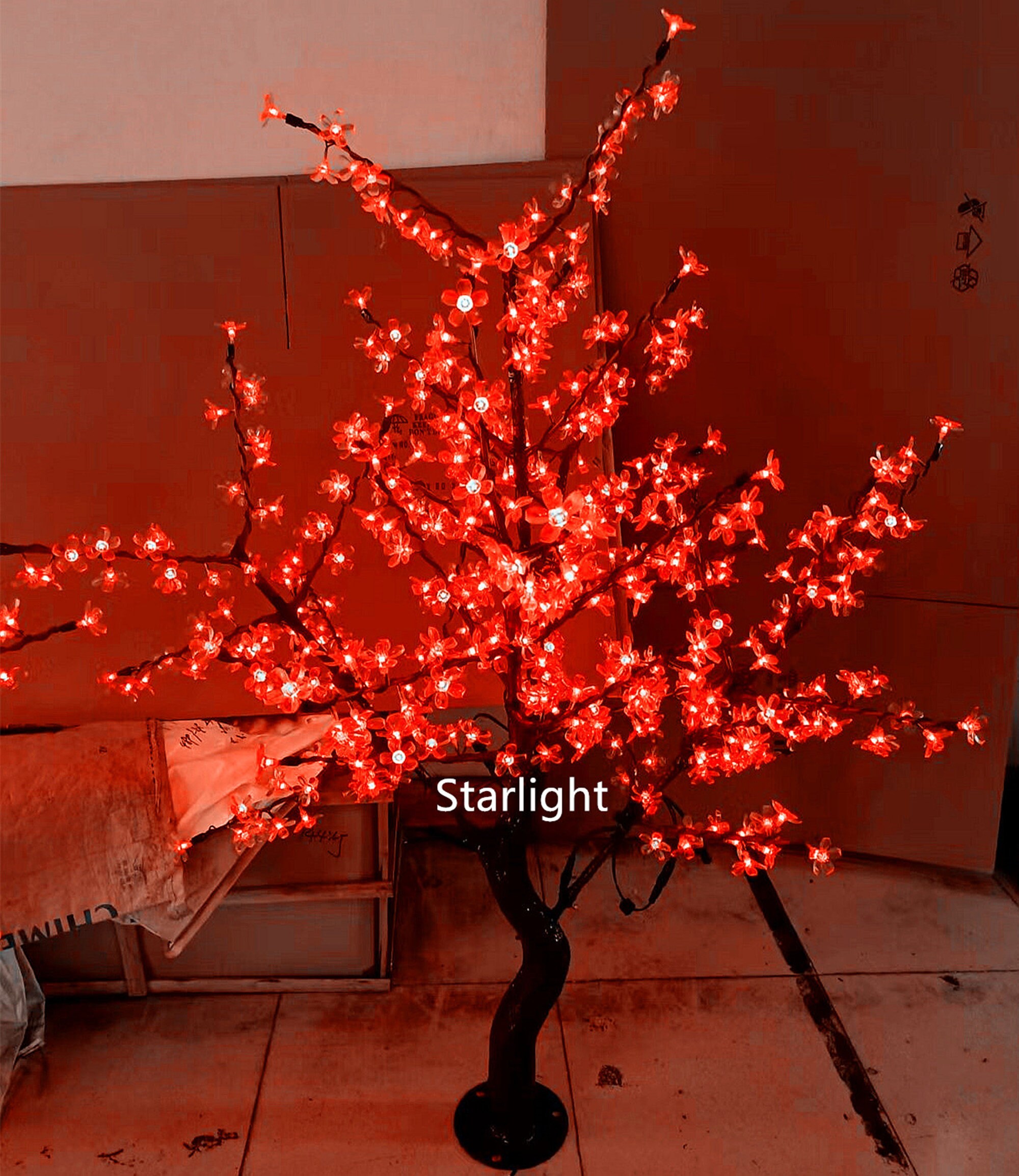 Outdoor 5ft RGB Change Color 21 Function LED Cherry Blossom