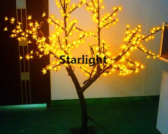 432pcs LEDs 5ft/1.5m LED Artificial Cherry Blossom Tree Light Christmas Light Outdoor Light Rainproof Home/Party/Wedding/Holiday Decoration